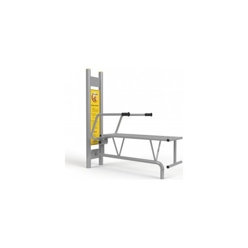 Flat Outdoor Bench Trainer D20