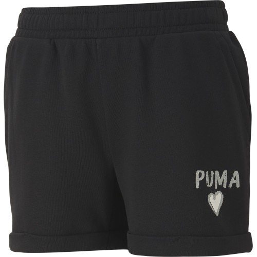Puma Šortai Mergaitėms Alpha Shorts Black 581402 01