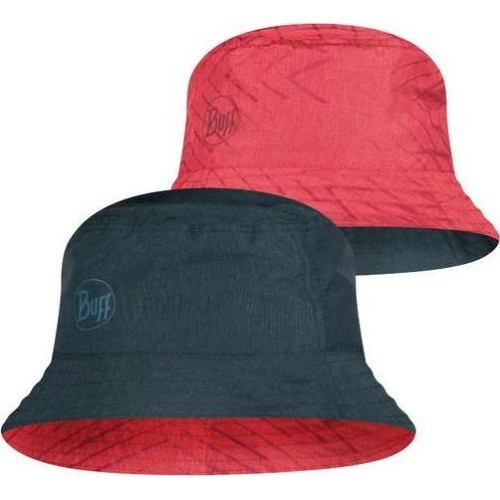 Travel Bucket Hat Buff, Red, S/M - 425