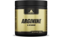Peak Arginine, 120 kapsulių