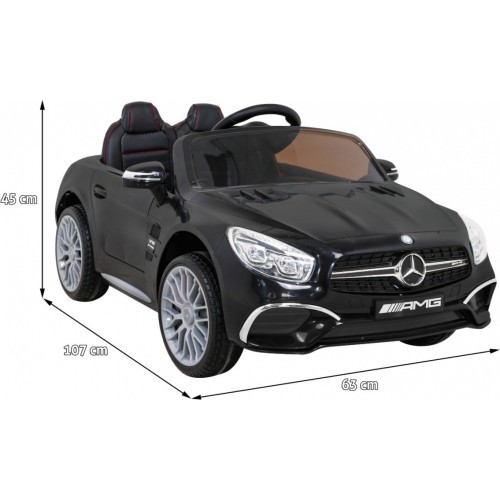 Детский электромобиль Mercedes Benz AMG SL65 S, чёрный