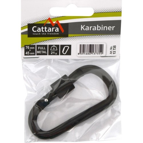 Carabiner Cattara Strong - Black