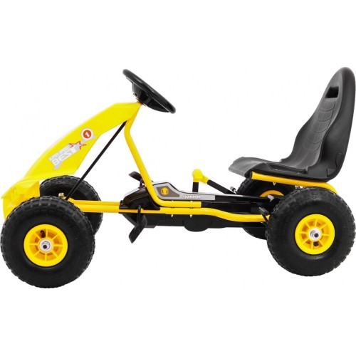 Kartingas Champion, geltonas
