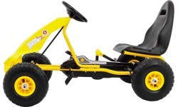 Kartingas Champion, geltonas