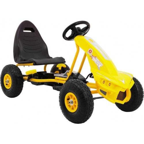 Kartingas Champion, geltonas