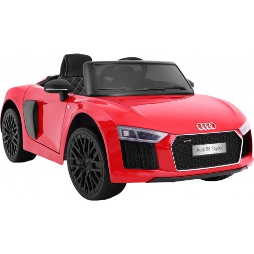 Elektromobilis Audi R8 Spyder RS EVA 2 4G, raudonas