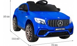 Vehicle Mercedes Benz GLC63S Blue