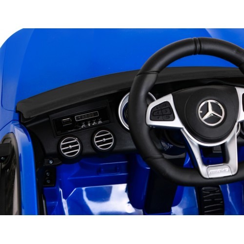 Elektromobilis Mercedes Benz GLC63S, mėlynas