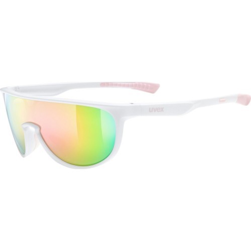 Akiniai Uvex sportstyle 515 white matt / mirror pink