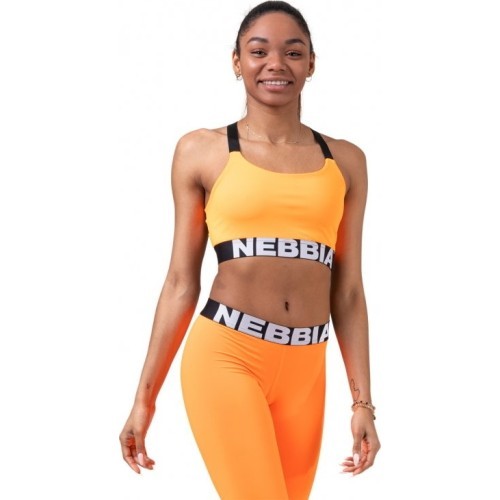 Sportinė liemenėlė Nebbia Lift Hero Sports 515 - Oranžinė