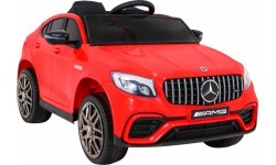 Электромобиль Mercedes Benz GLC63S, красный