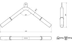 Triceps And Curl Bar Attachement Marbo MH-C105