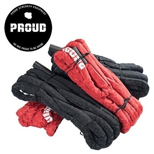 Battle rope PROUD 3 0 9 15 m - Red