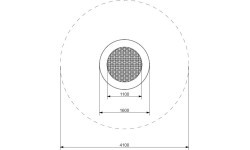 Trampoline Inter-Play Rado 160 cm