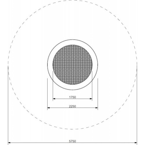 Trampoline Inter-Play Rado 225 cm