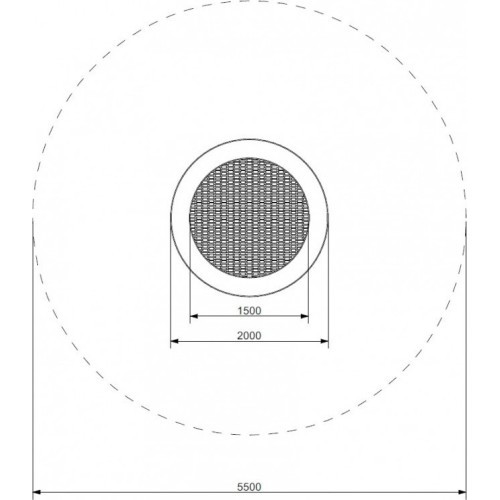 Trampoline Inter-Play Rado 200 cm