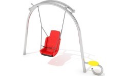Одинарные качели с инклюзивным сиденьем Inter-Play Pogo