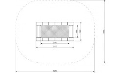 Батут Inter-Play Orta-I 150 x 300