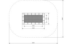 Батут Inter-Play Orta 150 x 300 WP