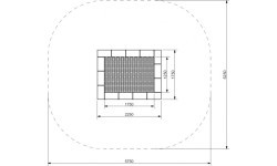 Батут Inter-Play Orta 175 x 225 WP