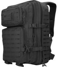 Šturmo kuprinė US Black, lazeriu pjaustyta, 36 l