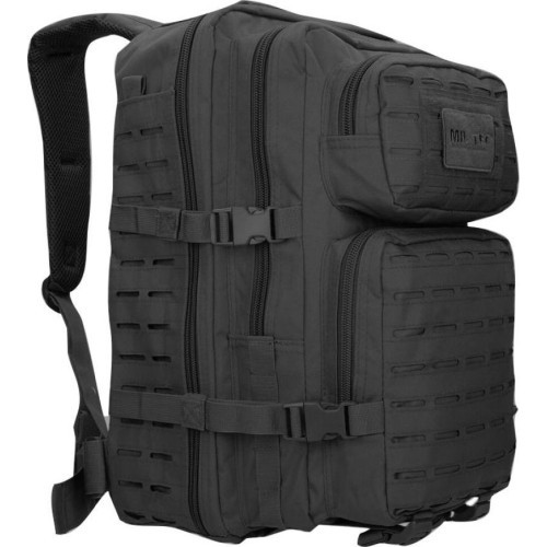 Тактический рюкзак US Black, лазерная резка, 36 л