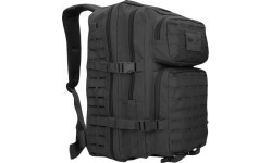 Šturmo kuprinė US Black, lazeriu pjaustyta, 36 l