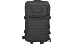 US BLACK LASER CUT ASSAULT BACKPACK LG