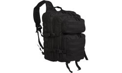 BLACK ONE STRAP ASSAULT PACK LARGE