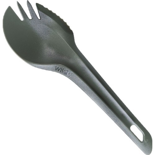 Daugiafunkcis šakė-šaukštas Wildo OD Spork, žalias