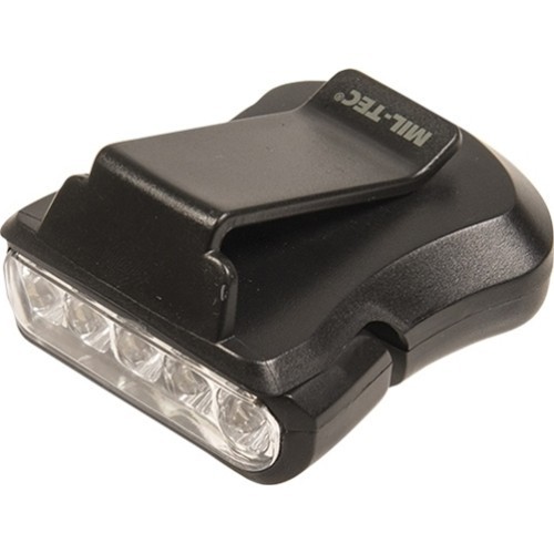Segamas žibintuvėlis Mil-Tec Clip Light, 5 LED