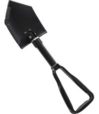 Sudedamas kastuvas su dėklu US Black, 2,5 mm