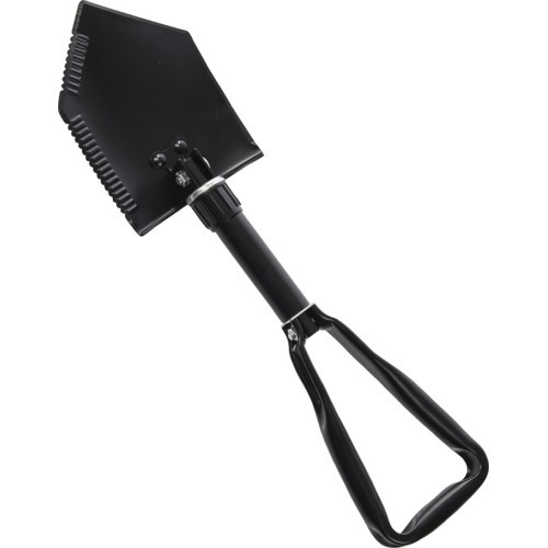 US BLACK 2,5MM TRIFOLD SHOVEL WITH POUCH