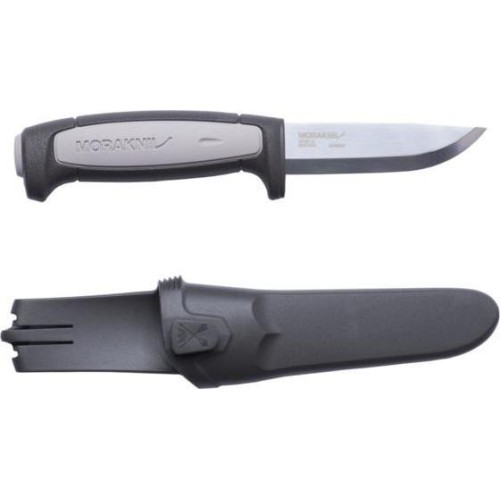 Peilis Morakniv Craft Pro Robust, anglinis plienas, juodai pilkas