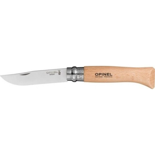Нож Opinel 8, Inox, бук