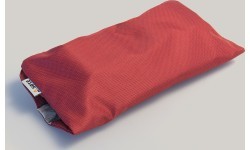 Косметичка Yate EMF, 22x22 см, бордовая