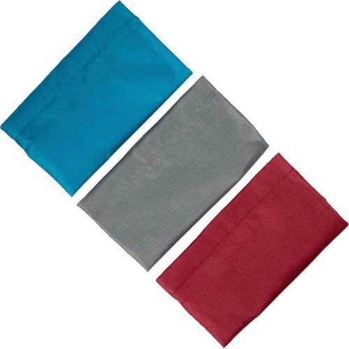 Косметичка Yate EMF, двойная, 12x22 см, бордовая