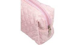 Косметичка Yate EMF, 8x17x10 см, розовая