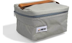 Косметичка Yate EMF, 16x13x10 см, серая