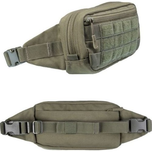 Поясная сумка с системой MOLLE, зелёная