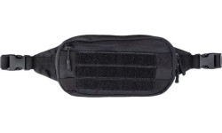 Чёрная поясная сумка MOLLE