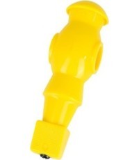 Figure for Soccer / Foosball Table Rialto, Yellow, 15 mm