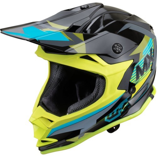 Мотоциклетный шлем Шлем W-TEC V321 - Fluo Moonlight