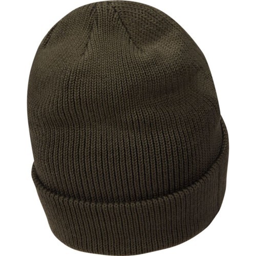Шапка Nike NSW Beanie Cuffed Futura DJ6223 355, тёмно-зелёная