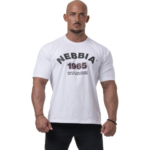 Men's T-Shirt Nebbia Golden Era 192 - White