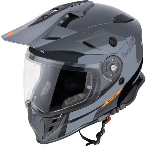 Мотоциклетный шлем W-TEC V331 PR Graphic - Shady Grey