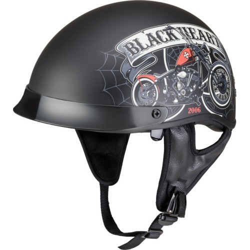 Мотоциклетный шлем W-TEC Black Heart Rednut - Motorcycle/Matt Black