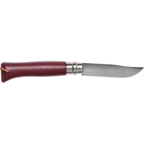 Knife Opinel Colorama 08 Inox Hornbeam With a Strap