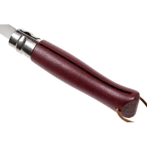Нож Opinel Colorama 08 Inox граб с ремешком