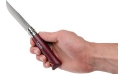 Peilis Opinel Colorama 08 Inox skroblas su dirželiu